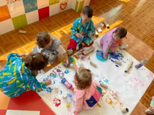 Pintar con las manos